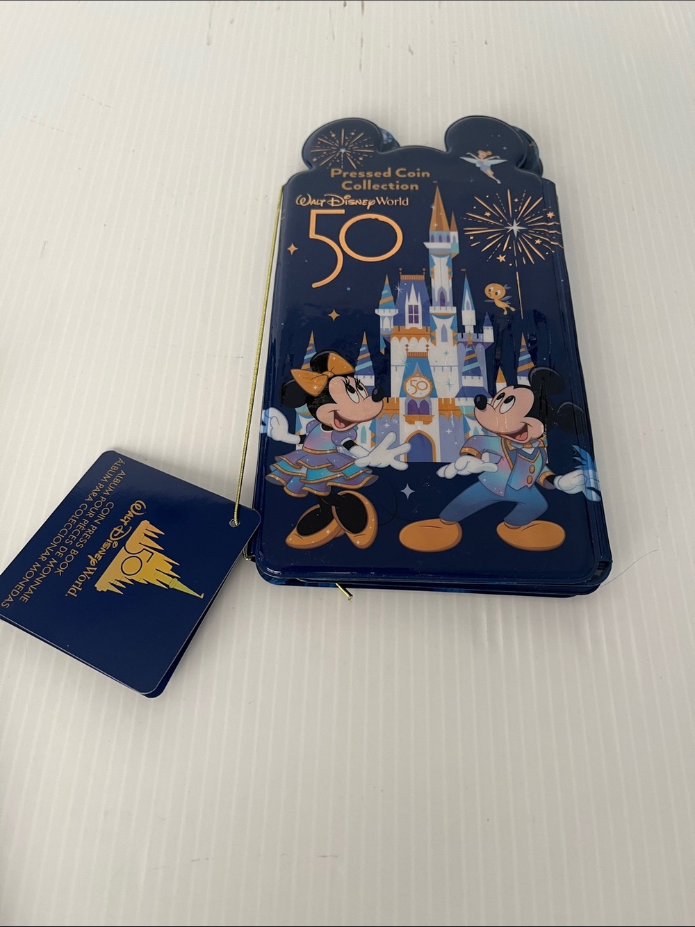 Walt Disney World 50th Anniversary 
Pressed Coin Collection Book
